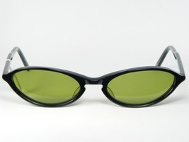 Eyevan Kiss Gal Black /GREY Sunglasses Glasses W/ Green Lens 48-18-140mm Japan - £90.19 GBP