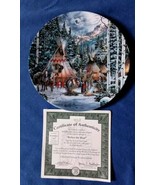 BEFORE The HUNT  Native American Indian Collectors Plate NEW - $18.92 CAD