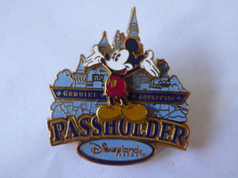 Disney Trading Broches 21197 DLR - Mickey 3D Château (Annuel Support de Badge) - £14.73 GBP