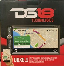 DS18 - DDX6.9 - 6.9&quot; Touchscreen Double-Din Headunit with DVD, Bluetooth, USB - £228.01 GBP