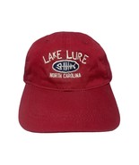 Lake Lure North Carolina Trucker Hat Ball Cap Red Adjustable - $14.57
