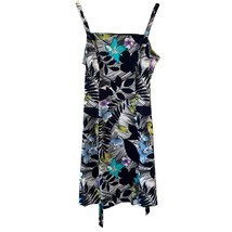 Vintage 90s Yves Cossette Depeche Mode Midi Dress Tropical Resort Size 1... - $557.81 MXN