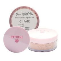 EMINA Bare With Me Mineral Loose Powder 01 Fair 8g - It is equipped with oil abs - £21.41 GBP