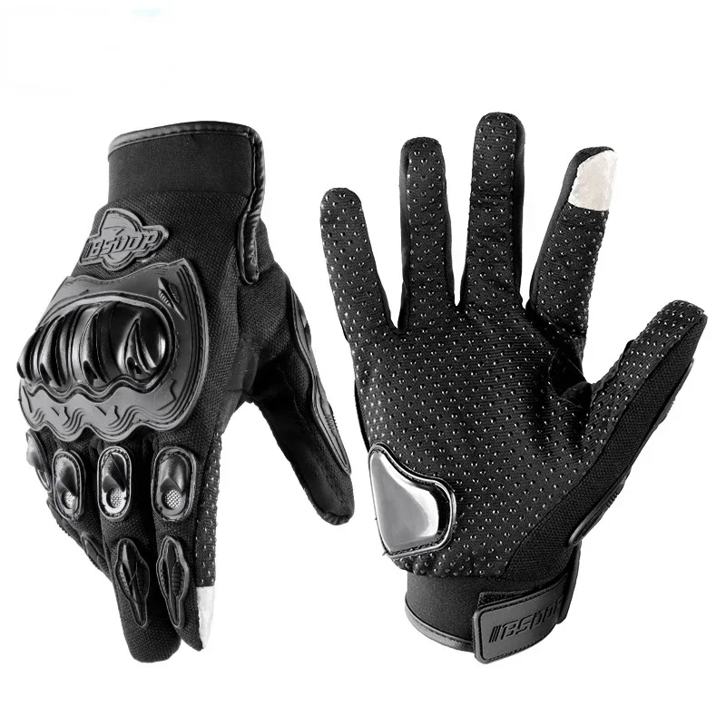 Motorcycle Gloves Full Finger Racing Gloves Outdoor Sports Protection Ri... - $15.15