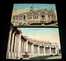 2 Antique Posted 1909 POSTCARDS Alaska-Yukon- Pacific Expo Seattle WA Collonade - £14.56 GBP