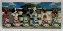 3D Wall Art Puppies In Shoes 19.5&quot;W x 9&quot; H - £9.27 GBP