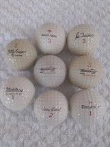 Vintage Signature Golf Balls Lot of 8 - £91.71 GBP