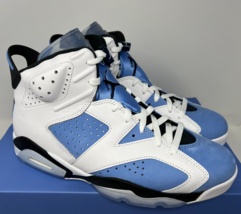 Air Jordan Retro 6 UNC University Blue White Shoes CT8529-410 Men Size 11 - £196.21 GBP