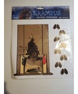 Krampus Decorative Wall Decals, Scary Christmas Spirit, New 2022 - $9.90