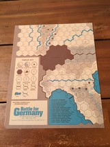 SPI 1975 Battle For Germany The Destruction Of The Reich Board Game Map ... - $297.14 MXN