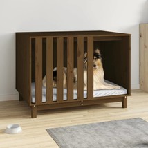 Dog House Honey Brown 100x70x72 cm Solid Wood Pine - £119.70 GBP