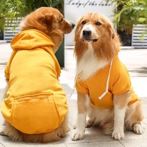 Winter Pet Dog Clothes - Cozy Fleece Hoodies with Zipper Pocket - £19.15 GBP+