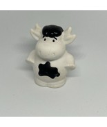 Tomy John Deere Animal Replacement Figure Farm Cow Only 2.5inch Black An... - $3.80