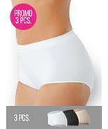 3 culotte da donna vita alta microfibra elasticizzata seamless Intimidea... - $261.86 MXN