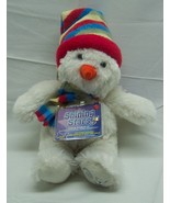 Russ Shining Stars SNOWMAN IN HAT &amp; SCARF 9&quot; Plush STUFFED ANIMAL Toy NE... - $348.20 MXN