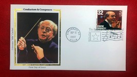 ZAYIX 1997 Colorano FDC 3161 Music Conductors &amp; Composers Ormandy 010522SM40 - £1.58 GBP