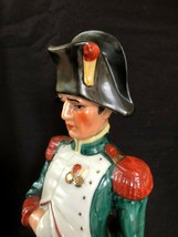 Naples Capodimonte Porcelain Figurine Napoleonic Hussar Soldier 32 cm - £93.46 GBP