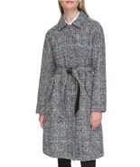Karl Lagerfeld Paris Coat Womens Size XS Raglan Sleeve Glenn Plaid Wool ... - $3,450.81 MXN