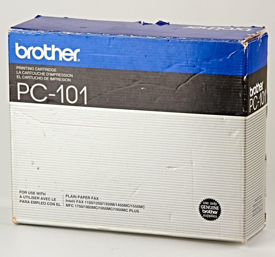 *Genuine OEM Brother PC-101 Printing Cartridge for Plain Paper Fax New i... - $13.59