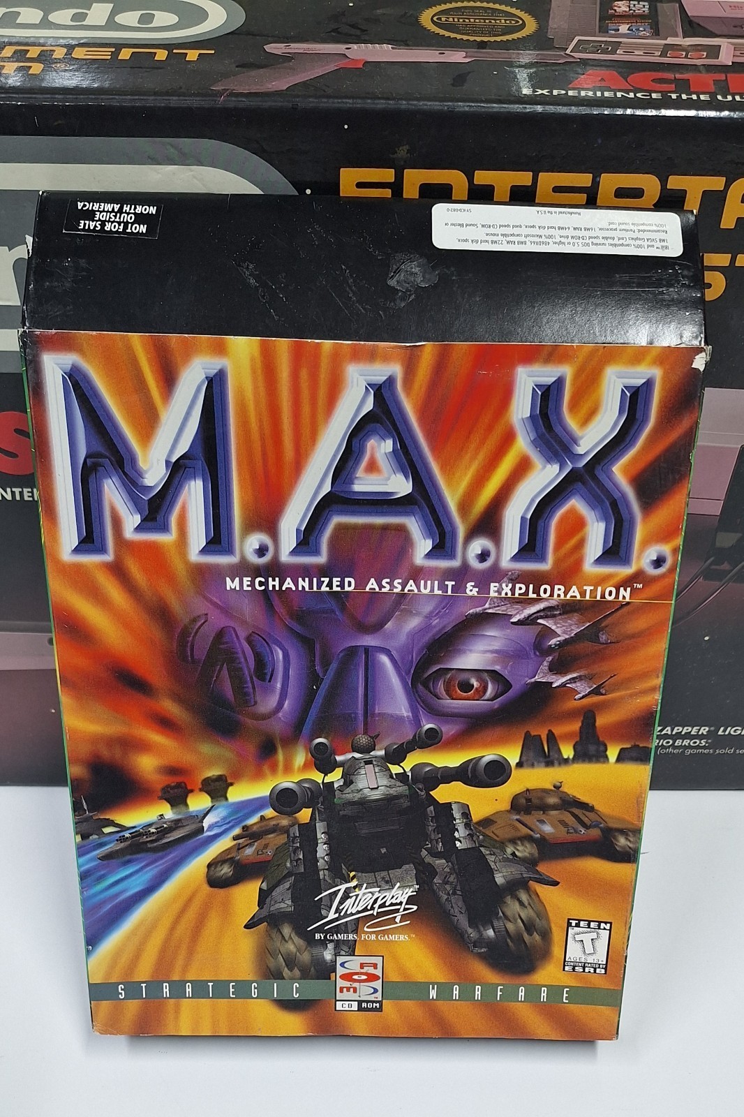MAX Mechanized Assault & Exploration Big Box PC Game With Manual Item image 2