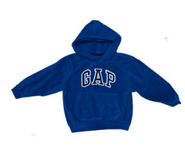 Boys GAP Size XS Hooded Warm Sweatshirt Blue  - $12.00