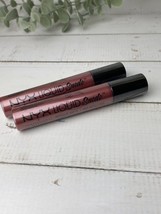 2 NYX Liquid Suede Lipcolor Lipstick, Metallic Matte LSCL30 Bella New Fr... - $11.27