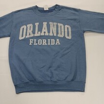 Gildan Heavy Blend ORLANDO FLORIDA Men's Blue Cotton Blend Pullover Sweatshirt S image 14
