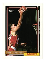 1992-93 Topps #179 Dave Jamerson Houston Rockets - £1.50 GBP