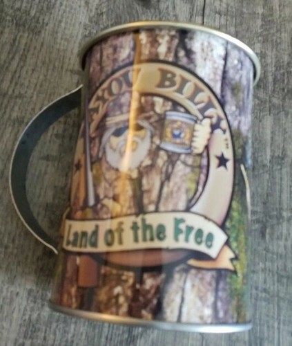 Bayou Billy ~ Going Commando ~ Metal/Tin Mug With Handle ~ 4" x 5.25 " Item image 6