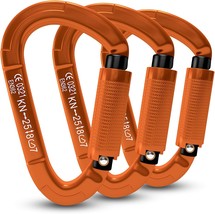 Fvw Auto Locking Rock Climbing Carabiner Clips, Uiaa Certified, Shaped - $35.95
