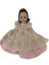 Madame Alexander-kins 8&quot; Doll Beth Little Women Tagged Pink Dress bent knee USA - £74.30 GBP