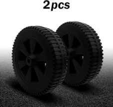 2PC Grill Wheels 7 Inch Compatible for Charbroil Grill fits 463436415 466360113 - £63.66 GBP
