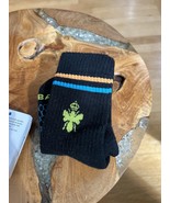 Bombas Women&#39;s Black Clover Patterned Socks XS  #2 - $236.30 MXN