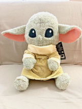 Disney Parks Star Wars Yoda Grogu Weighted Emotional Support Plush Doll NEW