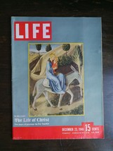 Life Magazine December 23, 1946 - The Life of Christ Paintings - Leather Cloths - £7.42 GBP