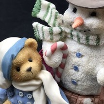 1997 Cherished Teddies Mitch Friendship Never Melts Away Figurine 269735 Snowman - £7.55 GBP