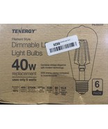 6PCS Tenergy LED Dimmable Edison Bulbs 5W Soft White (2700K) E26 - £20.74 GBP