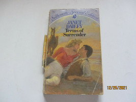 1982 PAPERBACK BOOK TERMS OF SURRENDER - JANET DAILEY SILHOUETTE SPECIAL... - £7.13 GBP