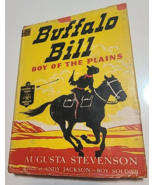 Buffalo Bill Boy Of The Plains Augusta Stevenson 1948 1st Edition Dust J... - $24.99