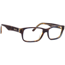 Prada Eyeglasses VPR 16M ZXH-1O1 Dark Havana with Blue Frame Italy 53[]1... - £77.04 GBP