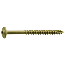 5/16 x 3-1/2&quot; Star Drive Tan Lag Saberdrive Screws Bulk Box (35 pcs.) - £14.74 GBP