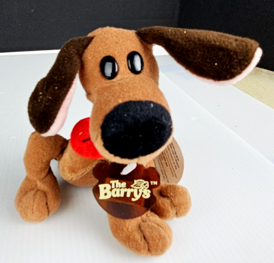 1998 The Barrys 5" Family Dog Kiwi Puppy Dog Bean Plush ToyBox Creations - $15.00