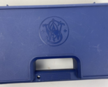 Smith &amp; Wesson S&amp;W Blue Plastic Soft Foam Lined 9mm Gun Pistol Hard Snap... - $31.67
