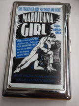 Marijuana Girl Cig &amp; Marijuana Storage Case With Built in Butane Lighter - $701.62 MXN
