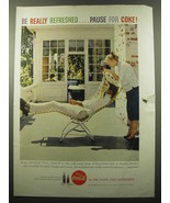 1959 Coca-Cola Soda Advertisement - Be really refreshed - £14.55 GBP