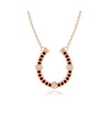 ANGARA Pave-Set Ruby Pendant Necklace in 14K Solid Gold ( Grade: AAAA | ... - $1,434.57