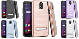 TG + Lining Metal Stand Cover Case For LG Journey LTE L322DL, K30 (2019)... - $7.87+