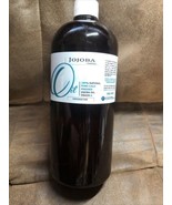 JOJOBA OIL 100% PURE RAW UNREFINED GOLDEN NATURAL COLD PRESSED GRADE A 33oz - €17,19 EUR