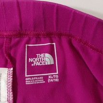 The North Face A7UNE Youth/Girl's XL Cotton Logo Fuchsia Pink Leggings Pants image 3