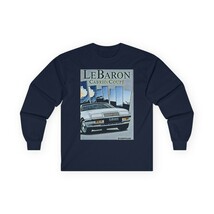 Chrysler LeBaron Car Art Graphic Print Tee Shirt Long Sleeve Crewneck Gi... - $21.40+
